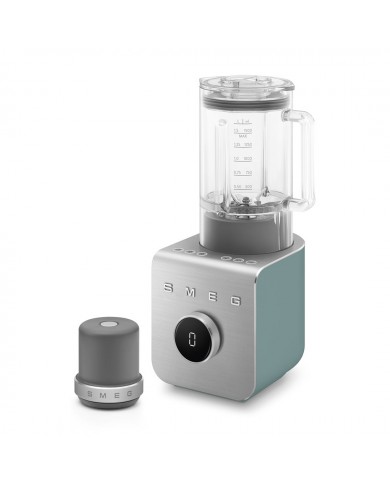 SMEG LIQUIDIFICADORA C/VACUO 1400W SERIE ANNI 50 ESMERALDA - BLC02EGMEU