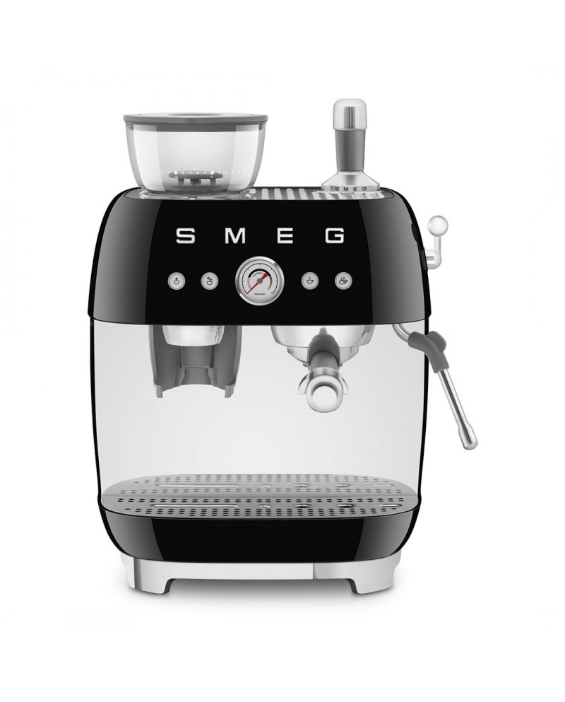 SMEG MAQUINA CAFE BARISTA SERIE ANNI 50 PRETA - EGF03BLEU