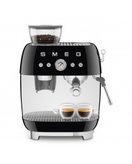 SMEG MAQUINA CAFE BARISTA SERIE ANNI 50 PRETA #1 - EGF03BLEU