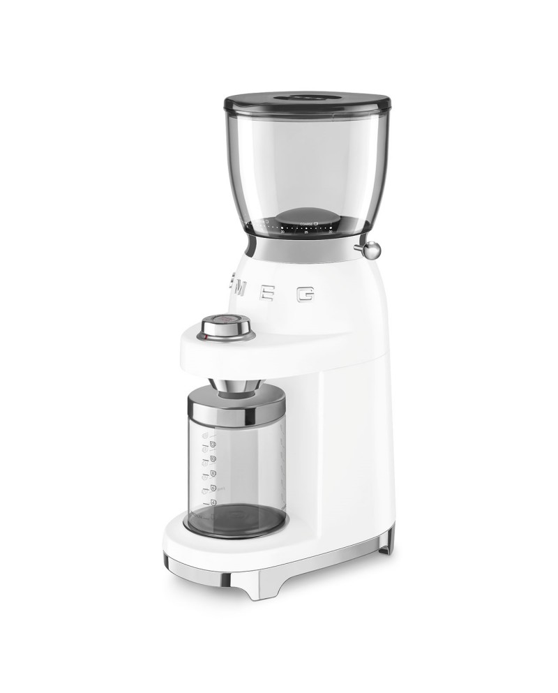 SMEG MOINHO CAFE 50GR 150W 8 FUNÇOES ANNI 50 BRANCO #2 - CGF01WHEU SMEG MOINHO CAFE 50GR 150W 8 FUNÇOES ANNI 50 BRANCO #2 - CGF01WHEU