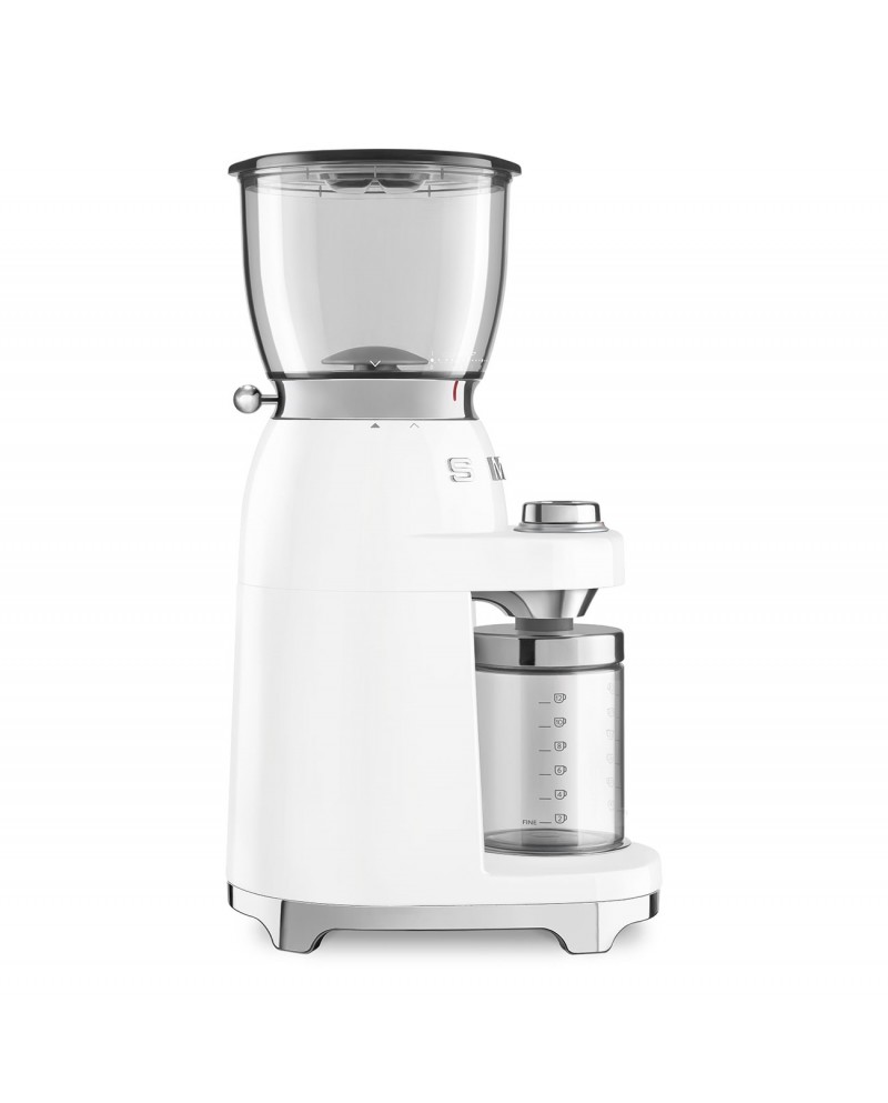 SMEG MOINHO CAFE 50GR 150W 8 FUNÇOES ANNI 50 BRANCO #3 - CGF01WHEU SMEG MOINHO CAFE 50GR 150W 8 FUNÇOES ANNI 50 BRANCO #3 - CGF01WHEU