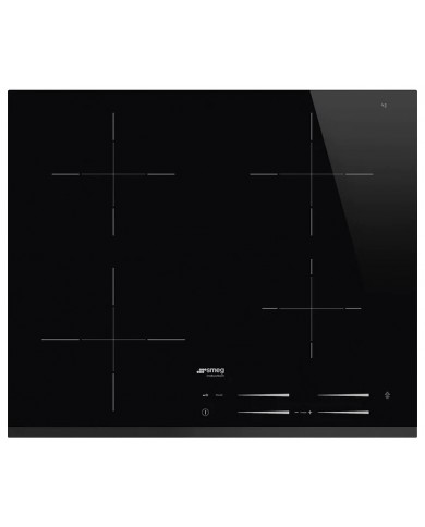SMEG PLACA INDUÇAO 60CM 4 ZONAS BISELADA PRETA - SI7643B SMEG PLACA INDUÇAO 60CM 4 ZONAS BISELADA PRETA - SI7643B
