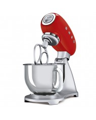 SMEG ROBOT COZINHA TAÇA 4,8LT 800W SERIE ANNI 50 VERMELHO - SMF02RDEU