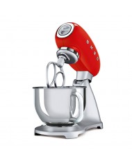 SMEG ROBOT COZINHA TAÇA 4,8LT 800W SERIE ANNI 50 VERMELHO #1 - SMF02RDEU