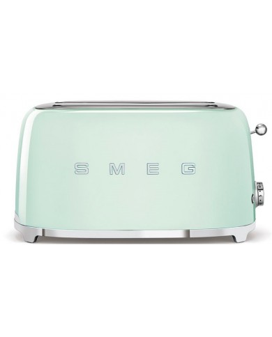 SMEG TORRADEIRA 1500W SERIE ANNI 50 QUATRO TOSTAS VERDE AGUA - TSF02PGEU SMEG TORRADEIRA 1500W SERIE ANNI 50 QUATRO TOSTAS VERDE AGUA - TSF02PGEU