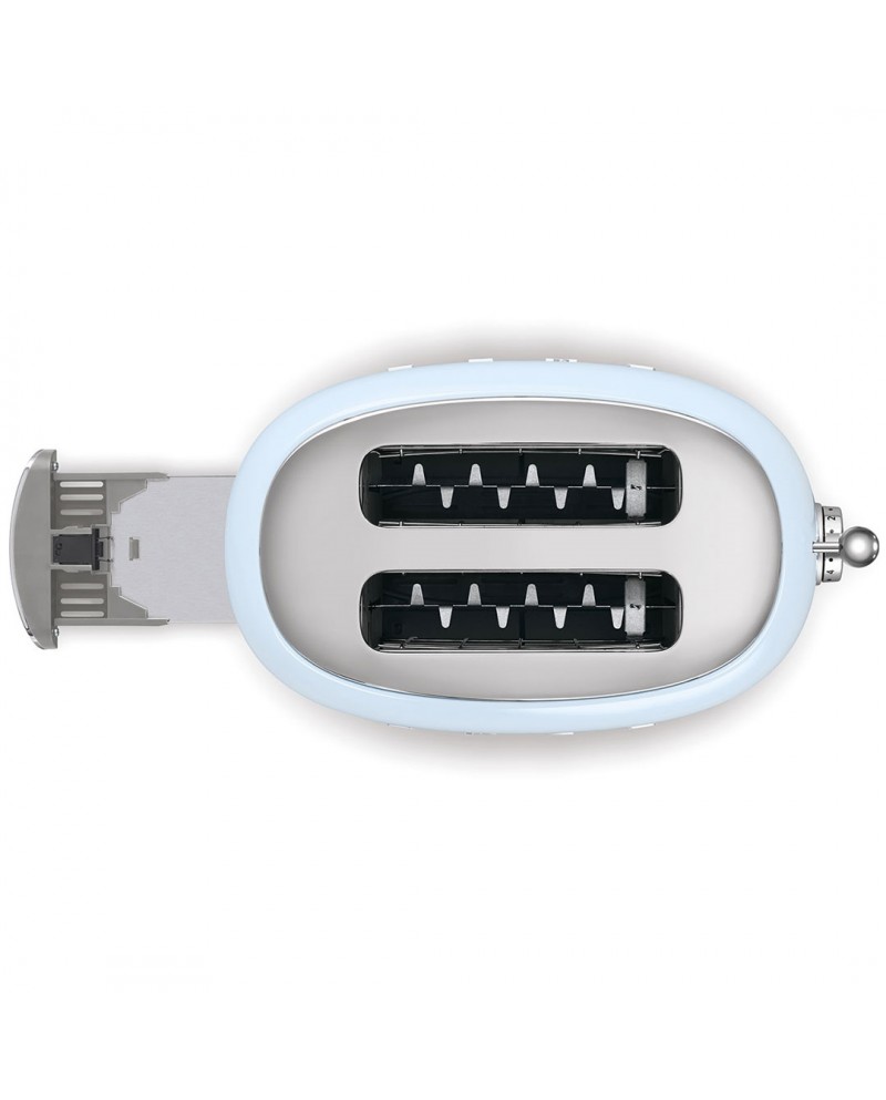 SMEG TORRADEIRA 950W SERIE ANNI 50 DUAS TOSTAS AZUL CEU #1 - TSF01PBEU SMEG TORRADEIRA 950W SERIE ANNI 50 DUAS TOSTAS AZUL CEU #1 - TSF01PBEU