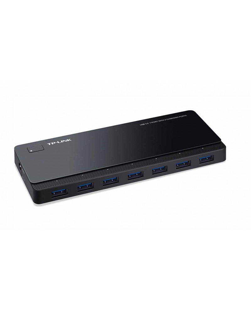 TP LINK HUB 7 PORTAS USB 3.0 COM 2 POWER CHARGE 5V/2.4A - UH720
