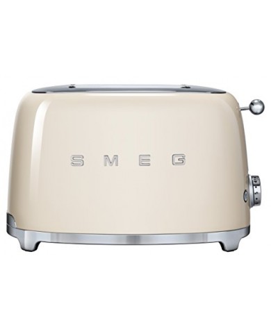 SMEG TORRADEIRA 950W SERIE ANNI 50 QUATRO TOSTAS CREME - TSF02CREU SMEG TORRADEIRA 950W SERIE ANNI 50 QUATRO TOSTAS CREME - TSF02CREU