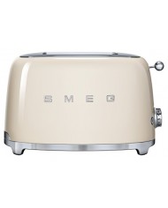 SMEG TORRADEIRA 950W SERIE ANNI 50 QUATRO TOSTAS CREME - TSF02CREU