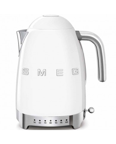 SMEG CHALEIRA ELECTRICA 1,7LT 2400W SERIE ANNI 50 BRANCO - KLF04WHEU SMEG CHALEIRA ELECTRICA 1,7LT 2400W SERIE ANNI 50 BRANCO - KLF04WHEU