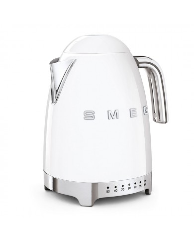SMEG CHALEIRA ELECTRICA 1,7LT 2400W SERIE ANNI 50 BRANCO #1 - KLF04WHEU SMEG CHALEIRA ELECTRICA 1,7LT 2400W SERIE ANNI 50 BRANCO #1 - KLF04WHEU