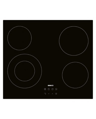BEKO PLACA VITRO 60CM TOUCH CONTROL - HIC64402E BEKO PLACA VITRO 60CM TOUCH CONTROL - HIC64402E