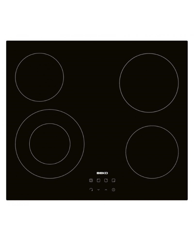 BEKO PLACA VITRO 60CM TOUCH CONTROL - HIC64402E
