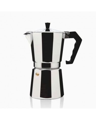 HAEGER CAFETEIRA ALUMINIO ITALIANA 12 CHAVENAS - CP12A009A