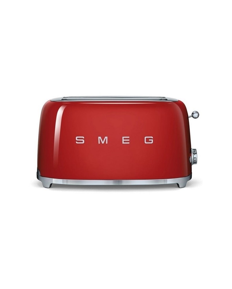 SMEG TORRADEIRA 950W SERIE ANNI 50 QUATRO TOSTAS ENCARNADA - TSF02RDEU