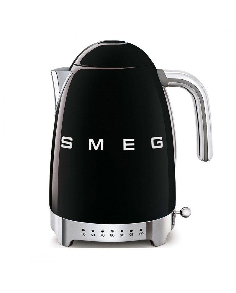 SMEG CHALEIRA ELECTRICA 1,7LT 2400W SERIE ANNI 50 PRETO - KLF04BLEU