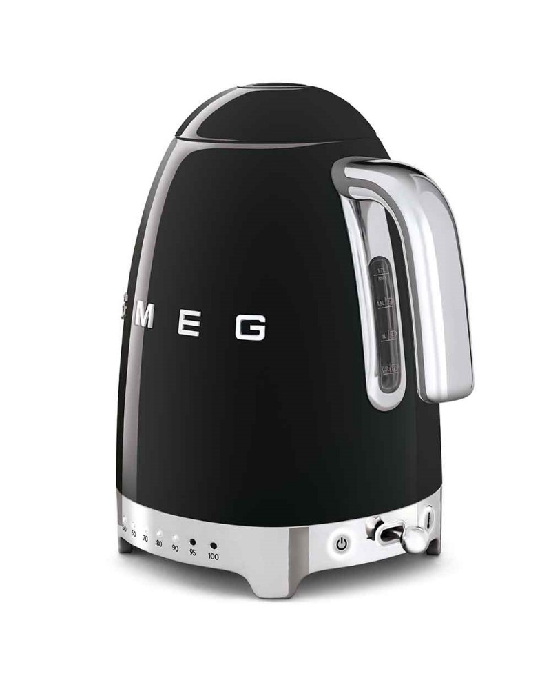 SMEG CHALEIRA ELECTRICA 1,7LT 2400W SERIE ANNI 50 PRETO #1 - KLF04BLEU
