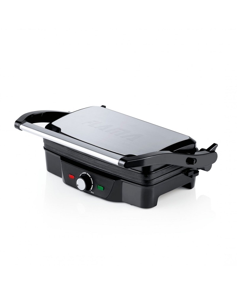 FLAMA GRELHADOR PLACAS 1600W CORPO AÇO INOX ESCOVADO - 4421FL