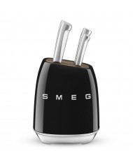 SMEG BLOCO COM 6 FACAS PRETO - KBSF02BL SMEG BLOCO COM 6 FACAS PRETO - KBSF02BL