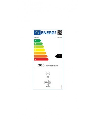 TELEFAC ARCA VERTICAL 83LT 845X553X574CM 3 GAV (E) - CV155WE TELEFAC ARCA VERTICAL 83LT 845X553X574CM 3 GAV (E) - CV155WE