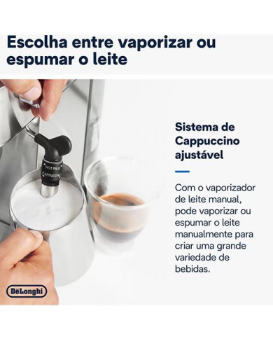 DELONGHI MAQUINA CAFE EXPRESSO 1300W 15BAR VERMELHA