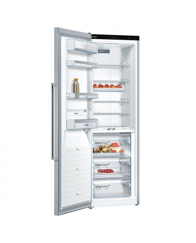 BOSCH FRIGORIFICO 1PT 1,86X0,60MT 309LT NF PTS INOX D BOSCH FRIGORIFICO 1PT 1,86X0,60MT 309LT NF PTS INOX D