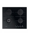 WHIRLPOOL PLACA 60CM CRISTAL GAS 4 QUEIMADORES 1DUPLA COROA - GOWL628NB