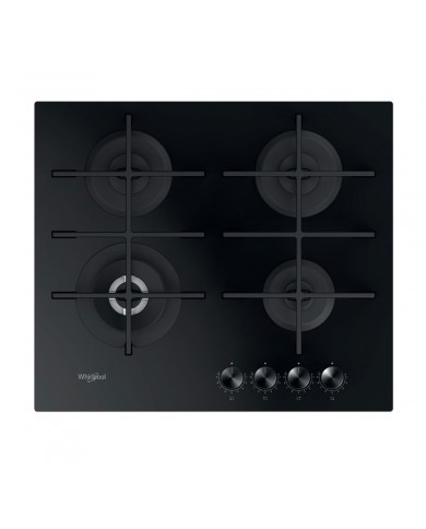 WHIRLPOOL PLACA 60CM CRISTAL GAS 4 QUEIMADORES 1DUPLA COROA - GOWL628NB WHIRLPOOL PLACA 60CM CRISTAL GAS 4 QUEIMADORES 1DUPLA COROA - GOWL628NB