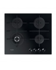 WHIRLPOOL PLACA 60CM CRISTAL GAS 4 QUEIMADORES 1DUPLA COROA - GOWL628NB
