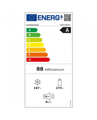 LG COMBINADO 2030X595X675MT 311LT NF INOX A #7 - GBB92MBB3P LG COMBINADO 2030X595X675MT 311LT NF INOX A #7 - GBB92MBB3P