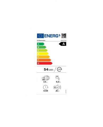 LG MAQUINA LOUÇA INTEG TOTAL 14 TALHERES WIFI A - DB475TXS LG MAQUINA LOUÇA INTEG TOTAL 14 TALHERES WIFI A - DB475TXS