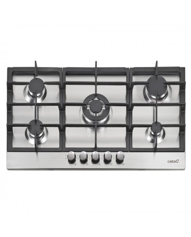 CATA PLACA GAS 90CM 5GAS NAT INOX - LGI9041X CATA PLACA GAS 90CM 5GAS NAT INOX - LGI9041X