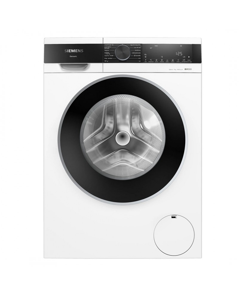 SIEMENS MAQUINA ROUPA 9KG 1400RT IDOS IQDRIVE IQ500 A - WG44G2F1ES