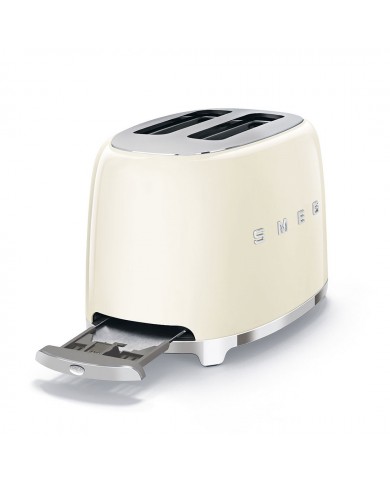 SMEG TORRADEIRA 950W SERIE ANNI 50 DUAS TOSTAS CREME #1 - TSF01CREU