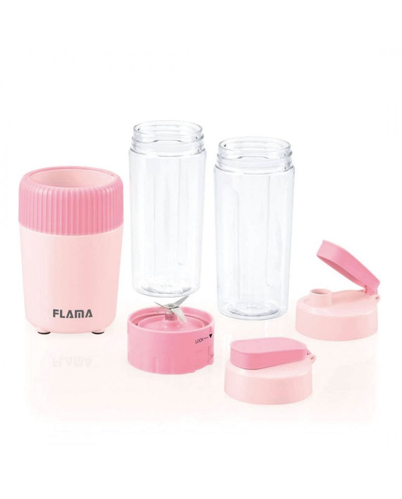 FLAMA LIQUIDIFICADORA 300W 600ML 1 VEL. ROSA