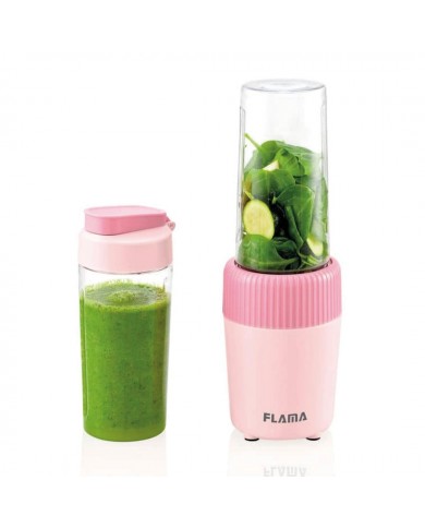 FLAMA LIQUIDIFICADORA 300W 600ML 1 VEL. ROSA