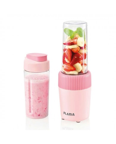FLAMA LIQUIDIFICADORA 300W 600ML 1 VEL. ROSA