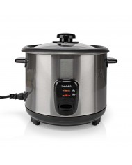 NEDIS PANELA COZER ARROZ CAPACIDADE 1,5LT 500W INOX NEDIS PANELA COZER ARROZ CAPACIDADE 1,5LT 500W INOX