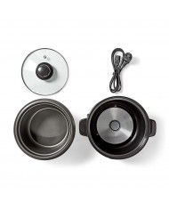 NEDIS PANELA COZER ARROZ CAPACIDADE 1,5LT 500W INOX NEDIS PANELA COZER ARROZ CAPACIDADE 1,5LT 500W INOX