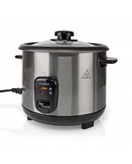 NEDIS PANELA COZER ARROZ CAPACIDADE 1,5LT 500W INOX NEDIS PANELA COZER ARROZ CAPACIDADE 1,5LT 500W INOX