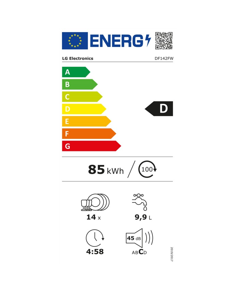 LG MAQUINA LOUÇA 7PROG 14TALHERES 2CESTOS - DF142FW LG MAQUINA LOUÇA 7PROG 14TALHERES 2CESTOS - DF142FW