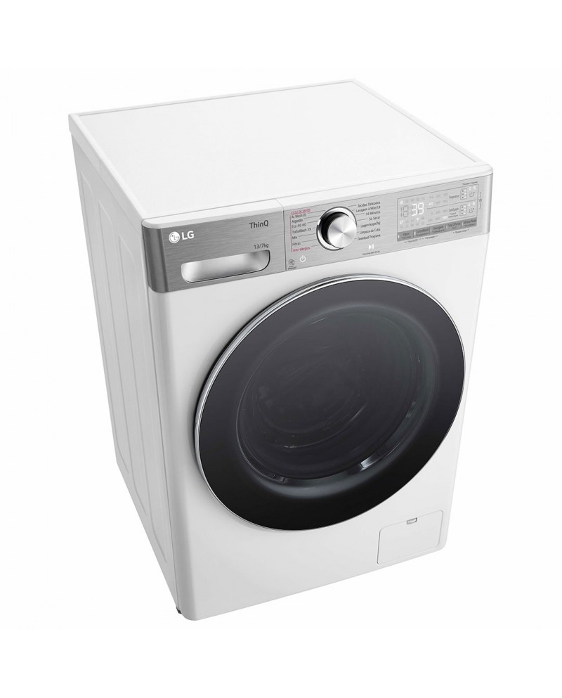 LG MAQUINA LAVAR 13KG E SECAR 7KG 1400RT AIDD STEAM+ A #7 - F4DR9513P2W LG MAQUINA LAVAR 13KG E SECAR 7KG 1400RT AIDD STEAM+ A #7 - F4DR9513P2W