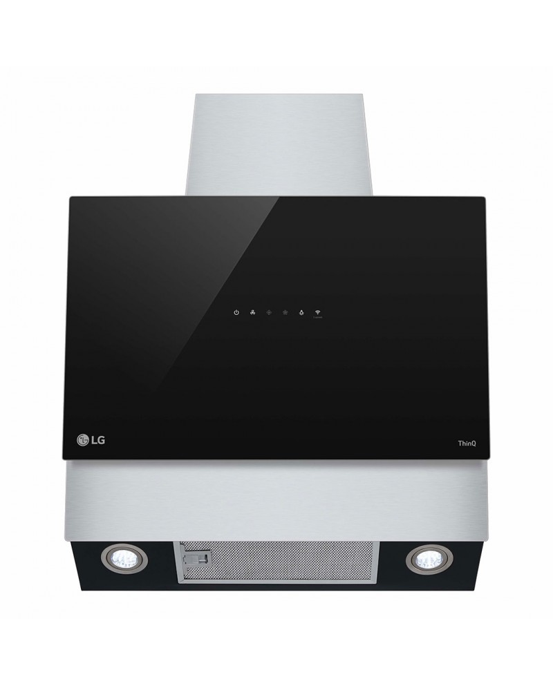 LG CHAMINE PAREDE 60CM 600M3/H PRETO C - HCEZ2428B