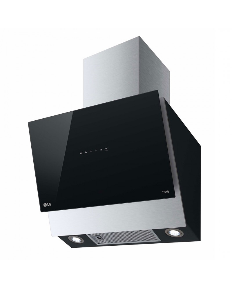 LG CHAMINE PAREDE 60CM 600M3/H PRETO C #16 - HCEZ2428B