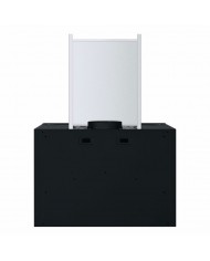 LG CHAMINE PAREDE 60CM 600M3/H PRETO C #5 - HCEZ2428B