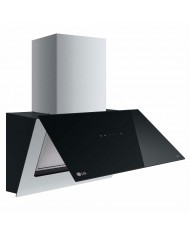 LG CHAMINE PAREDE 60CM 600M3/H PRETO C #11 - HCEZ2428B