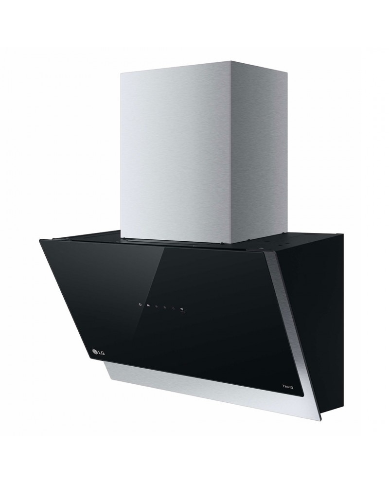 LG CHAMINE PAREDE 60CM 600M3/H PRETO C #12 - HCEZ2428B