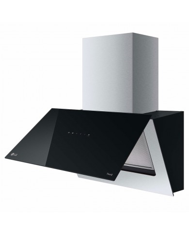 LG CHAMINE PAREDE 60CM 600M3/H PRETO C #13 - HCEZ2428B LG CHAMINE PAREDE 60CM 600M3/H PRETO C #13 - HCEZ2428B