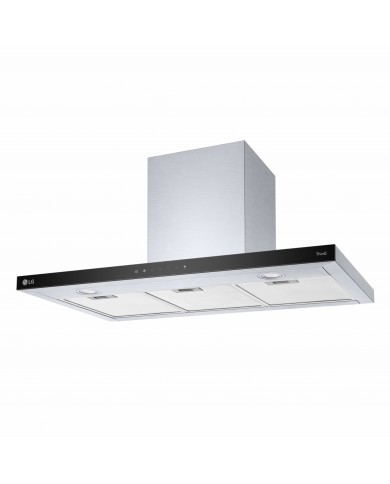 LG CHAMINE PAREDE 90CM 800M3/H INOX LG CHAMINE PAREDE 90CM 800M3/H INOX