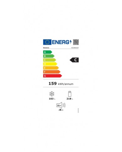 SIEMENS COMBINADO 186X60X66MT 321LT NF PT INOX  C - KG36N2ICF SIEMENS COMBINADO 186X60X66MT 321LT NF PT INOX  C - KG36N2ICF
